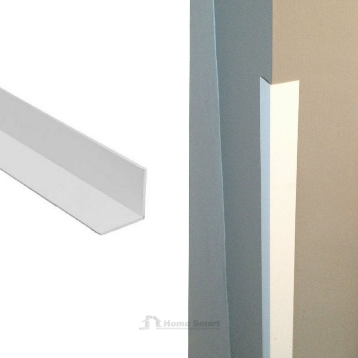 White Corner Wall Protector 50mm x 50mm x 1.2 Metre (0641) ^^