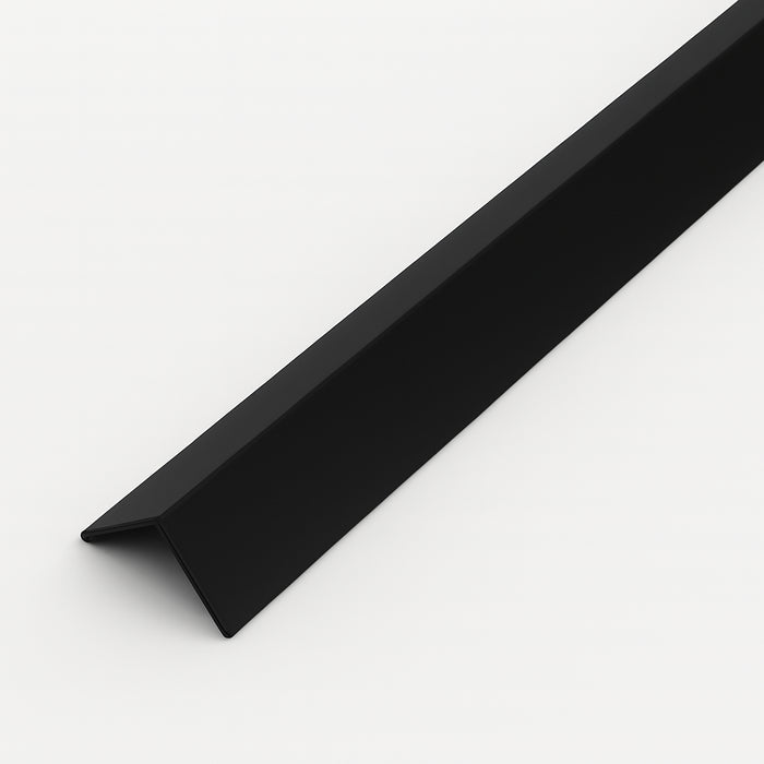 Black Rigid Angle 10mm x 10mm x 1 Metre