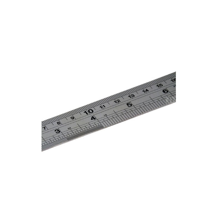 1 x Stainless Steel Metal Ruler 300mm / 12 inch ^ (0077) ..