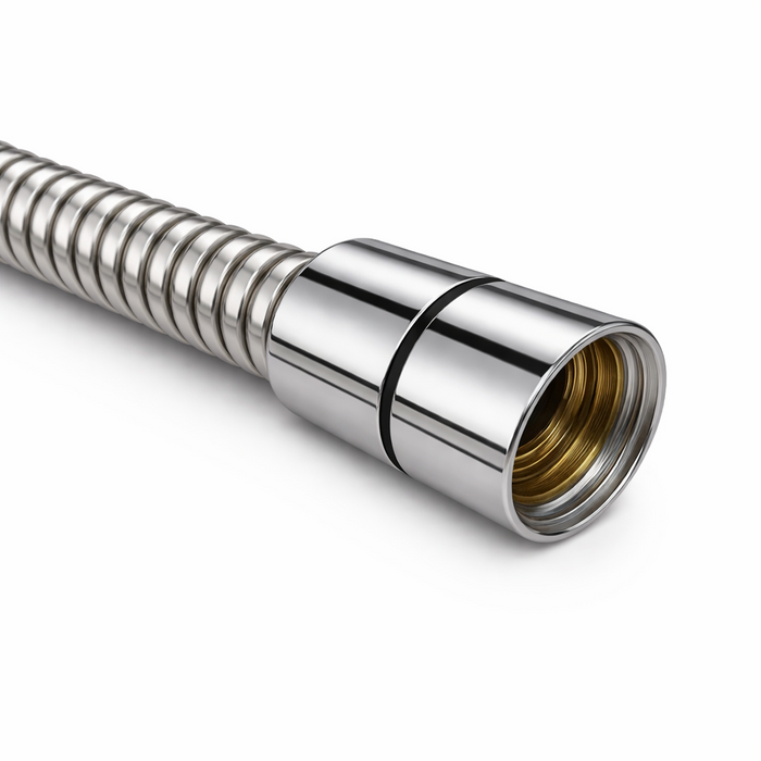 Kartell 1.5m Deluge Chrome Shower Hose