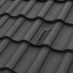 Timloc Terracotta Single Pantile Roof Tile Vent with Adapter