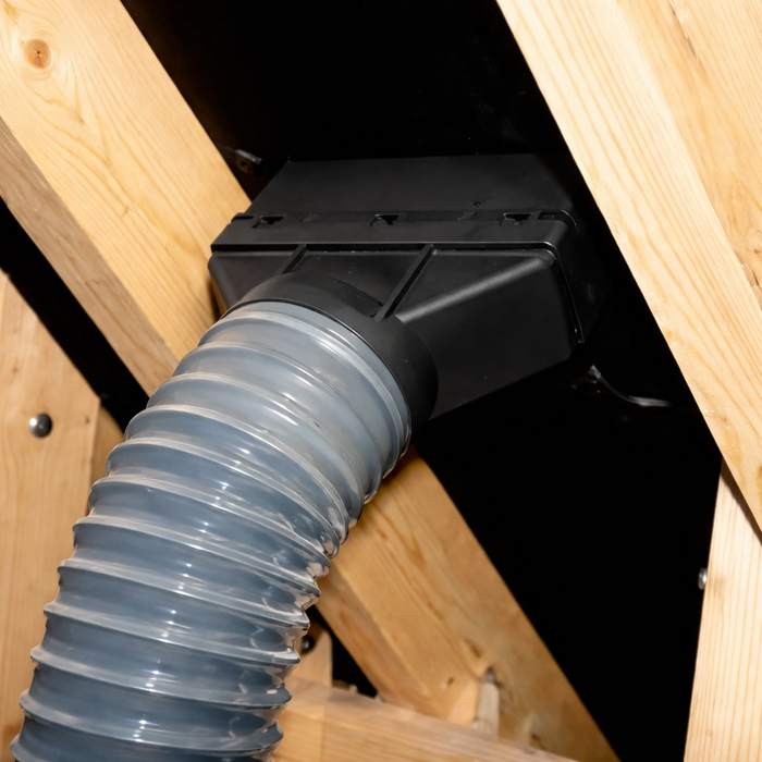 Manthorpe Antique Red Plain In-line Roof Tile Vent & Pipe Adapter / for concrete and Clay Tiles