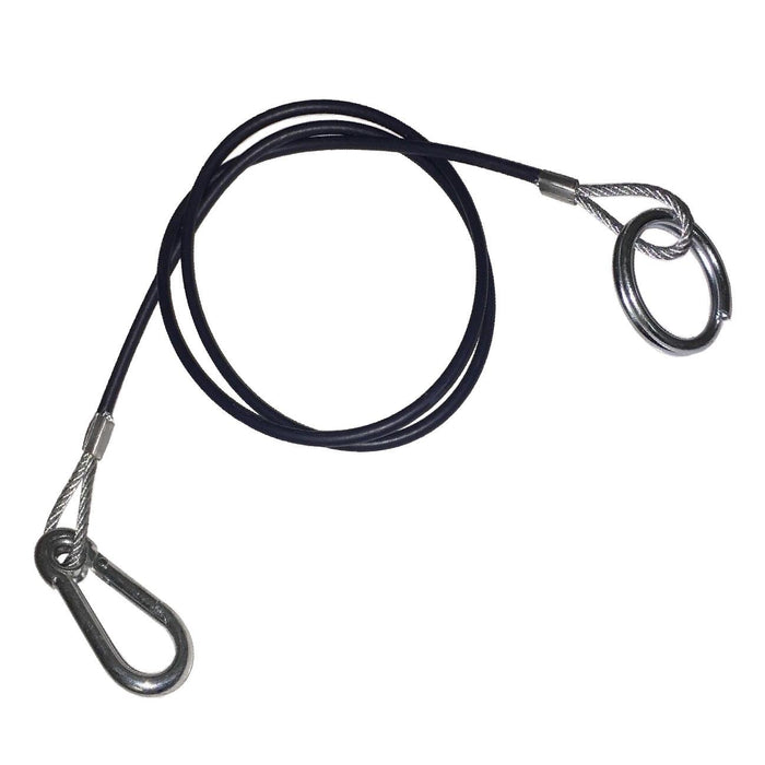 Breakaway Brake Hitch Safety Cable 1 Metre Coupling for Horsebox Trailers