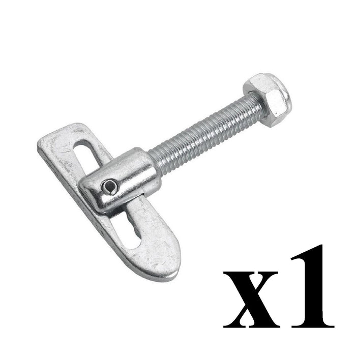 Antiluce Fastener 75mm Threaded Drop Lock Bolt On Catch for Trailers & Tailgates