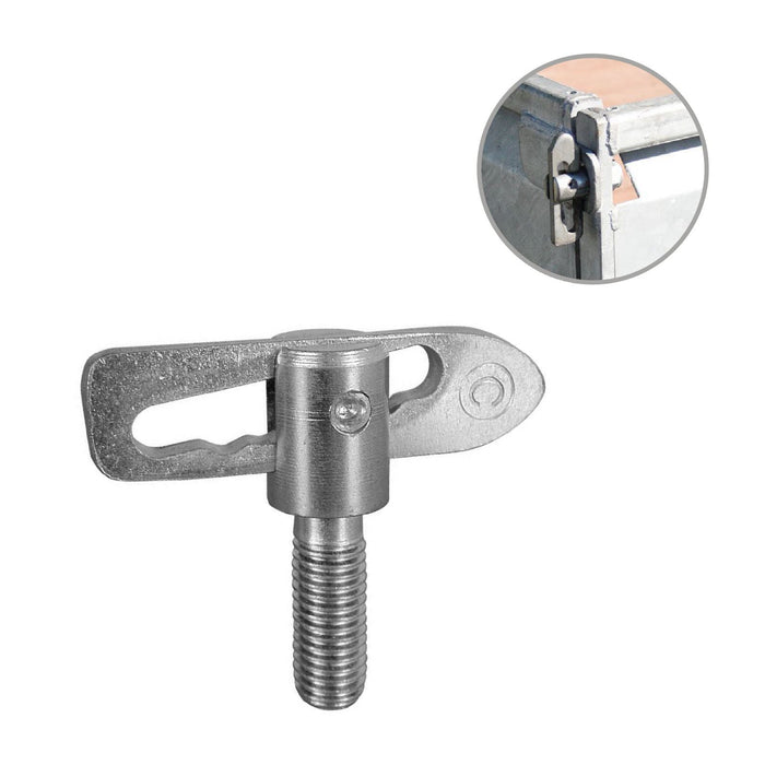 Antiluce Fastener 33mm Threaded Drop Lock Bolt On Catch for Trailers & Tailgates