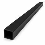 50mm Black PVC Box Section 1 Metre Length