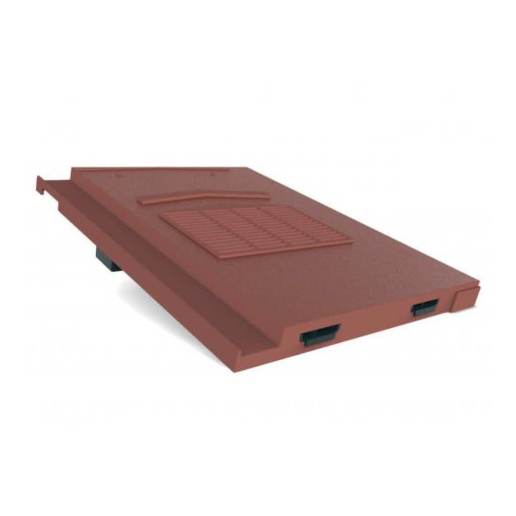 Manthorpe Antique Red Marley Modern / Mini Stonewold Profile Roof Vent Tile & Pipe Adapter