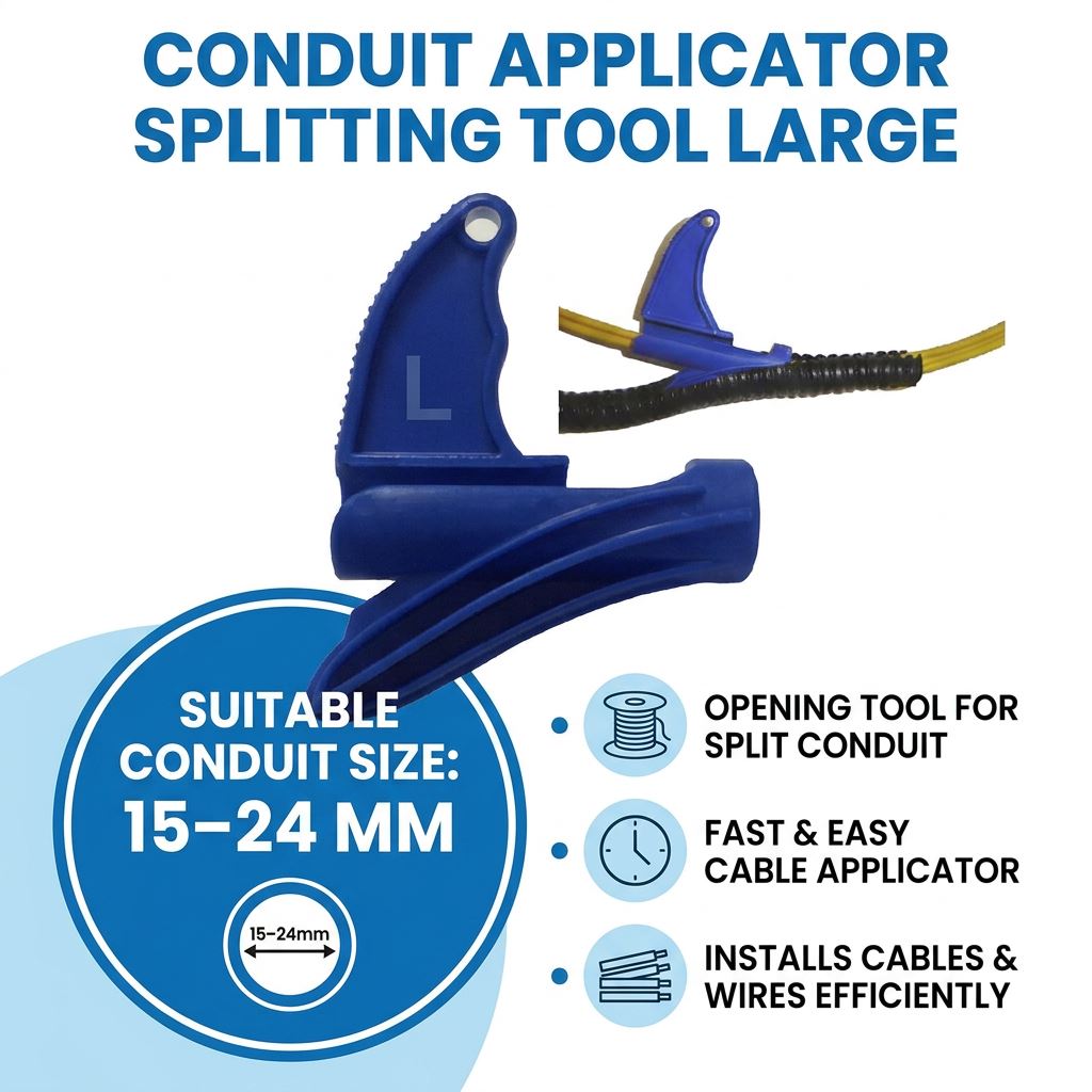 Conduit Applicator Splitting Tool Large 15 - 24mm
