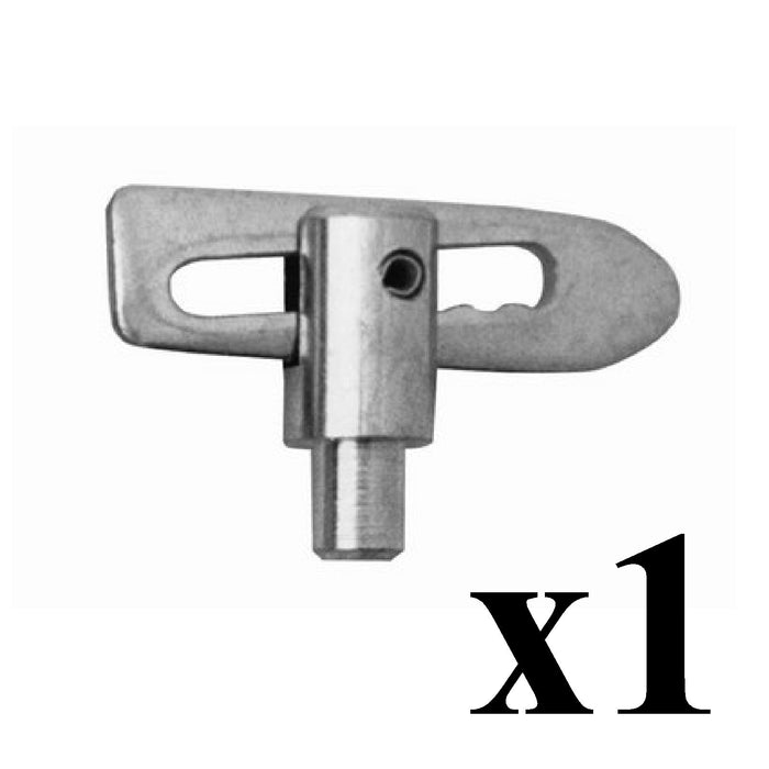 Antiluce Fastener Weldable Drop Lock Catch for Horseboxes, Trailers & Tailgates