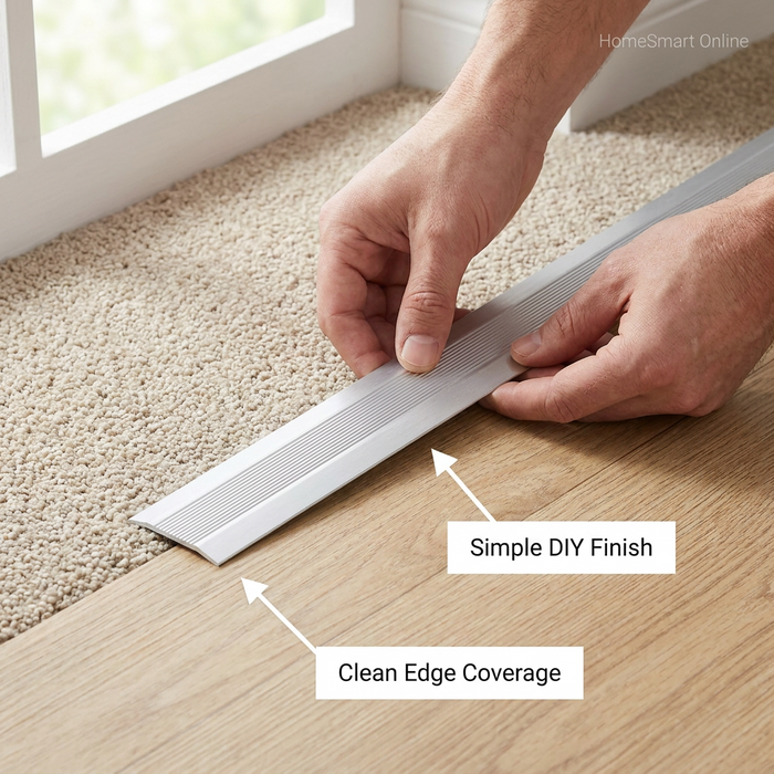 2 x Vinyl Cover 25mm x 89.5cm Protective Trim for DIY and Hardware Maintenance 120g Lightweight Surface Guard