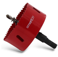 Smart DIY 70mm Bi-Metal Hole Saw with Arbor – Heavy-Duty Cutter for Wood, Metal, Plastic, Drywall & Soffits – Precision Drill Bit for Electricians, Plumbers & DIY Projects