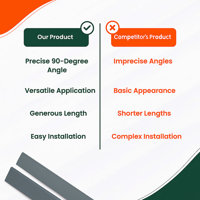 Anthracite Grey Unequal Angle 50mm x 25mm