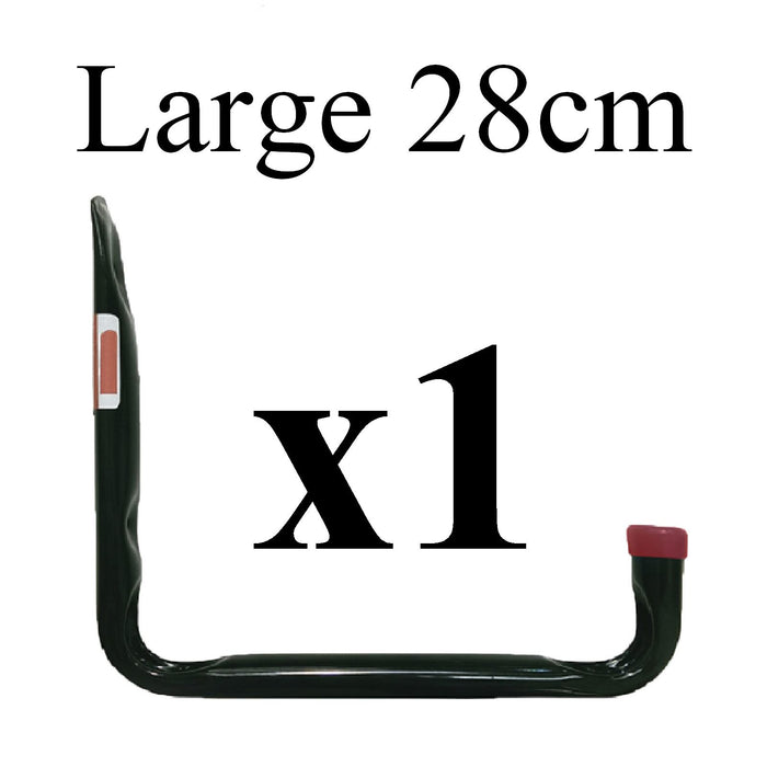 Large Heavy Duty 28cm Storage Hook Wall Mounted, Ladders, Bikes, Garage & Sheds