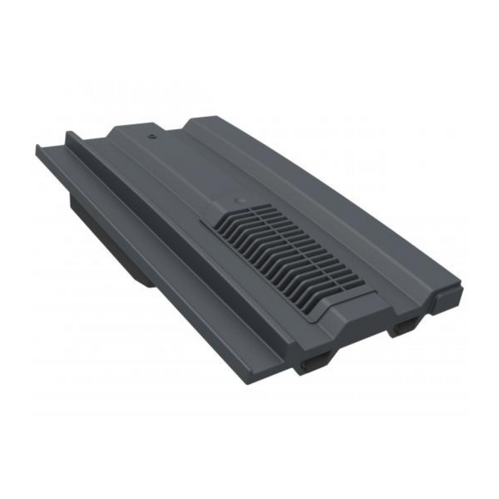 Manthorpe Grey Mini Castellated Roof Tile Vent, Marley Ludlow Plus Redland Sandtoft