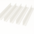 White Unequal Angle 50mm x 25mm