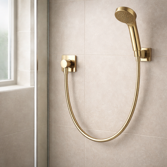 Kartell 1.5m Brushed Brass Shower Hose