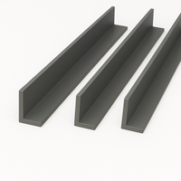 3 x Anthracite Grey Unequal Angle 50mm x 25mm x 1  Metre