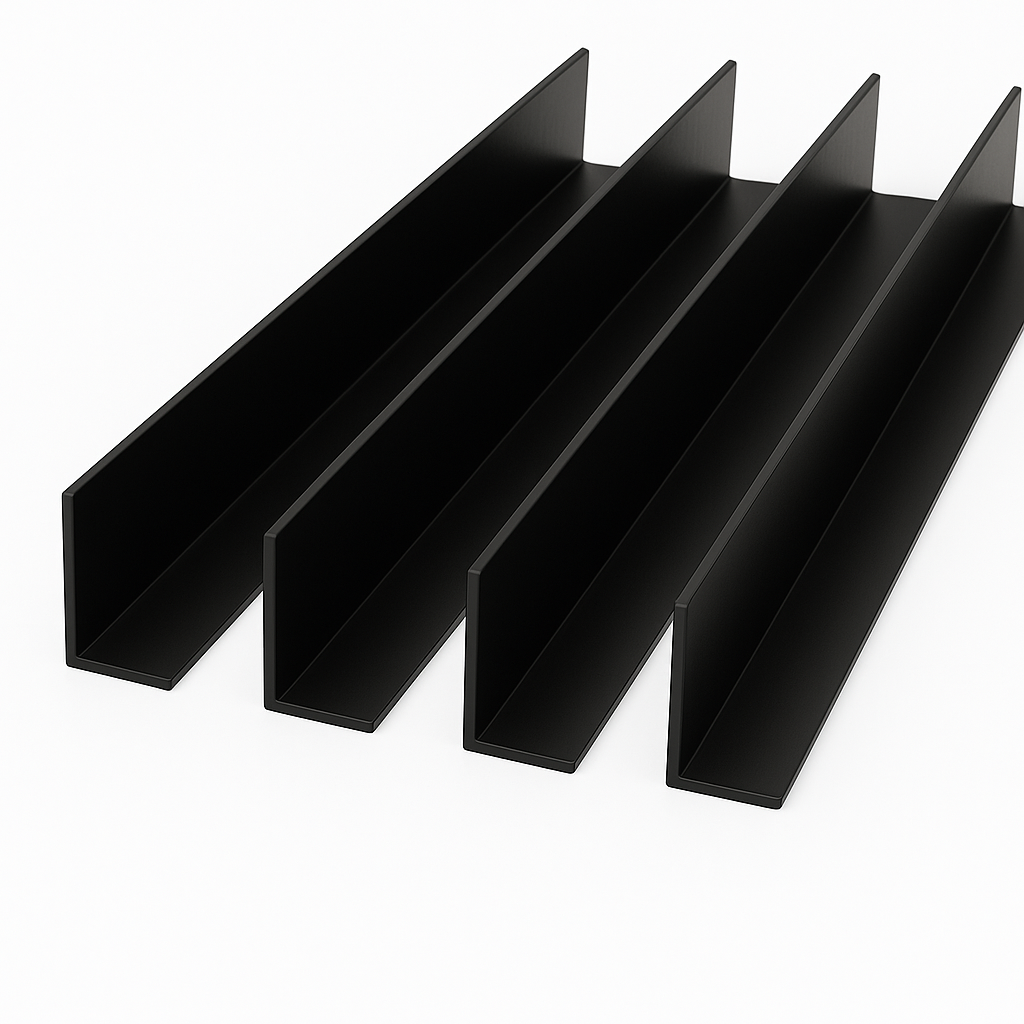 Black Unequal Angle 70mm x 30mm