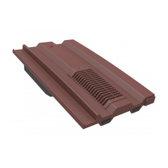 Manthorpe Antique Red Mini Castellated Roof Tile Vent, Marley Ludlow Plus Redland Sandtoft