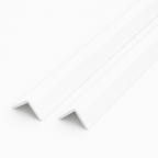 1 Metre UPVC Plastic Rigid Angle Corner Cover Trim 90 Degree