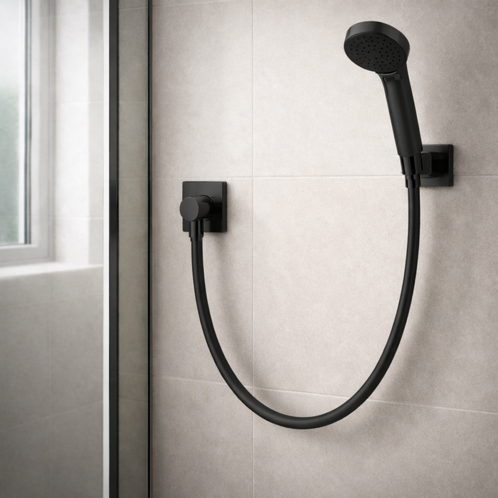 Kartell 1.5m Matte Black Shower Hose
