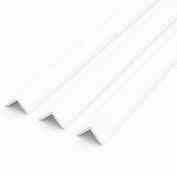 1 x White Rigid Angle 100mm x 100mm