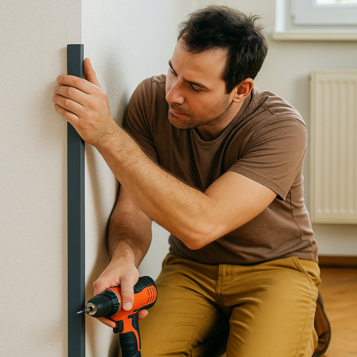 Anthracite Grey Unequal Angle 50mm x 25mm