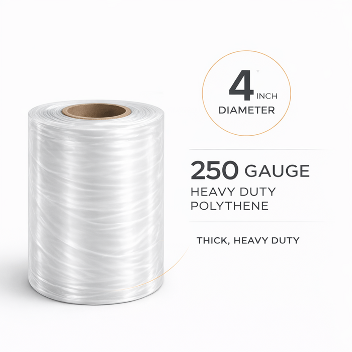 30 Metre Temporary Rainwater Downpipe 4 Inch 250 Gauge Kit