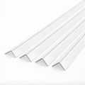 4 x 20x20mm Clear Angles x 1 Metre