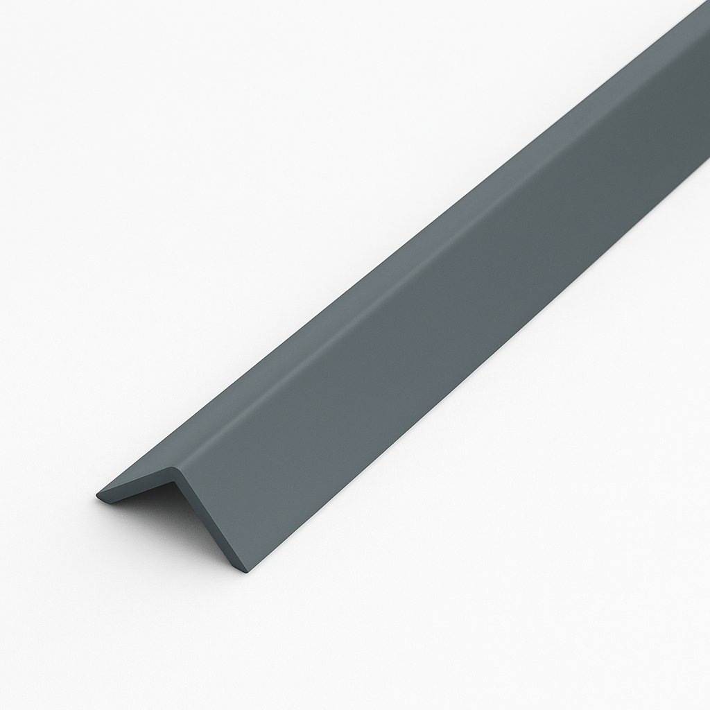 1 x Anthracite Grey Rigid Angle 40mm x 40mm x 1  Metre  ^