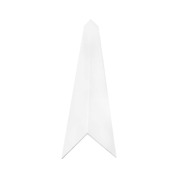 White Rigid Angle 10mm x 10mm x 1  Metre