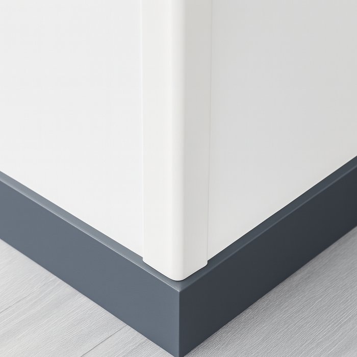 White Rigid Angle 40mm x 40mm x 1 Metre