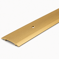 3 x Gold Carpet Cover Transition Strip 89.5cm x 37mm