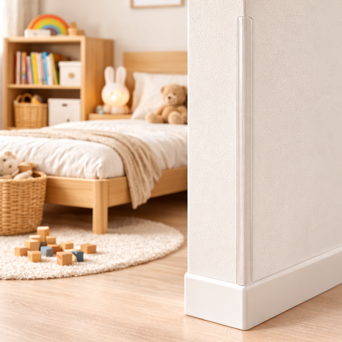 20 x 10x10mm Clear Angles x 1 meter