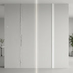 3 x 12mm White PVC Flat Bar x 1 Metre