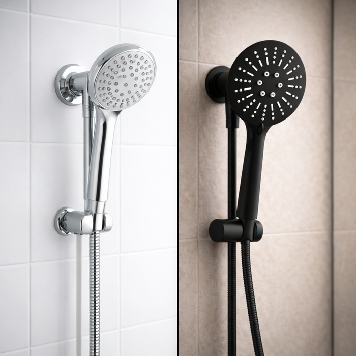 Kartell Nero Matte Black Shower Head