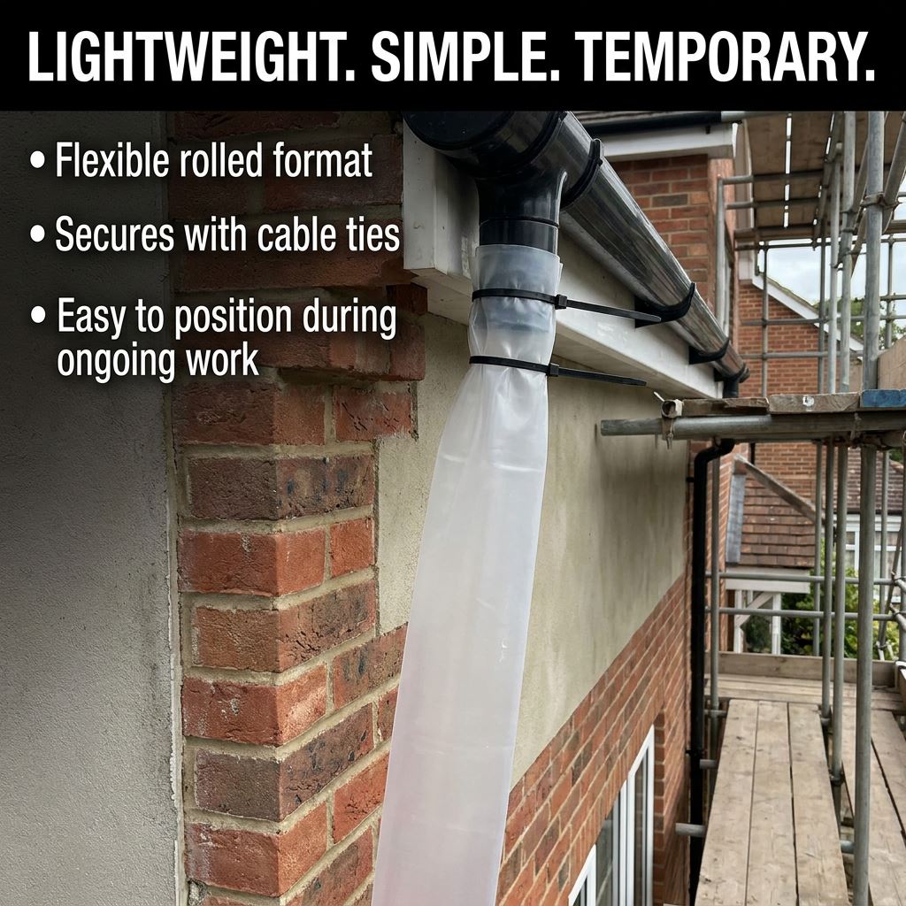 Temporary Rainwater Downpipe Kits