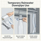 Temporary Rainwater Downpipe Kits