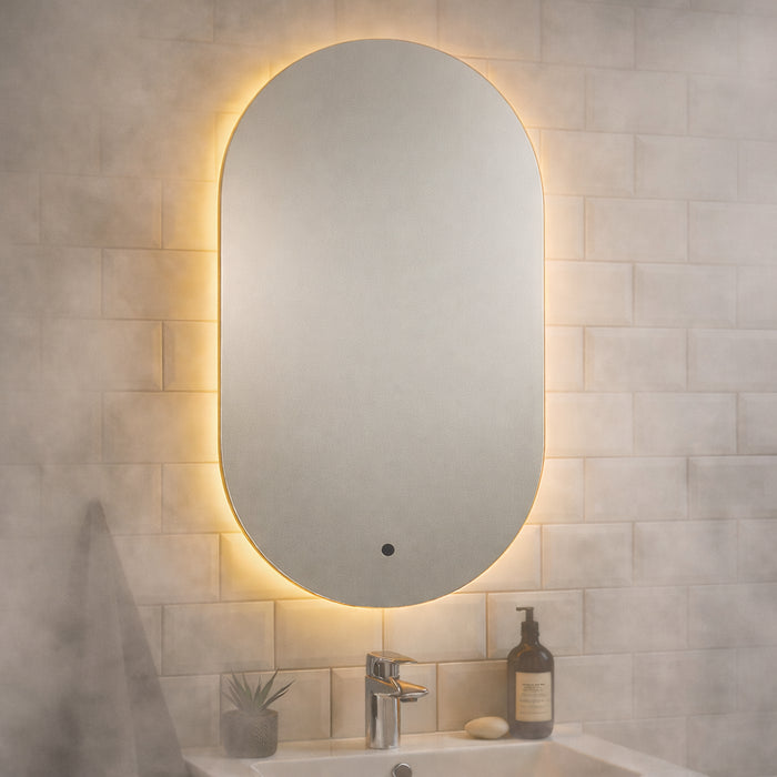 Kartell K-Vit LOLA 900x500mm LED Bathroom Mirror