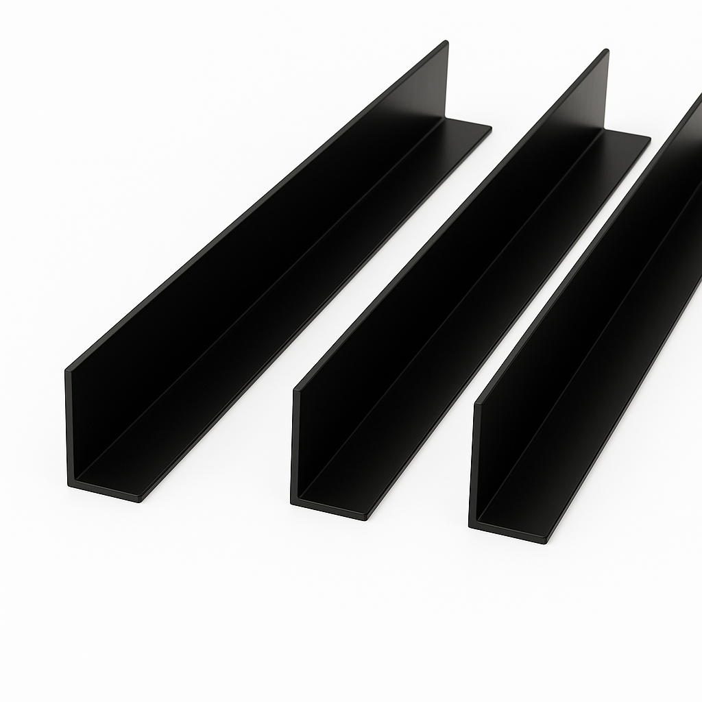 Black Unequal Angle 70mm x 30mm