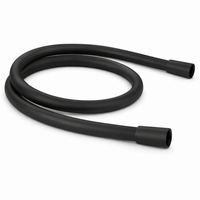 Kartell 1.5m Matte Black Shower Hose
