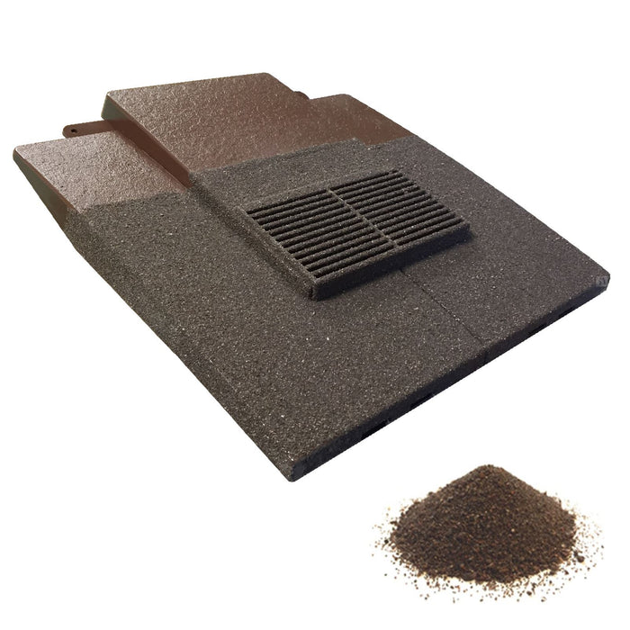 Manthorpe Granulated Antique Brown Plain Tile Vent