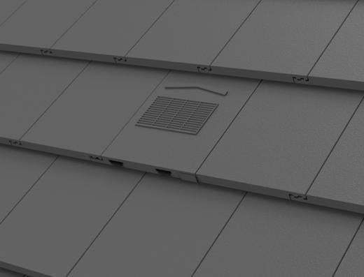 Timloc Black Thin Leading Roof Tile Vent