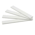 4 x 38mm White PVC Flat Bar x 1 Metre