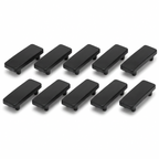 10 x 4mm Black Striker Plates