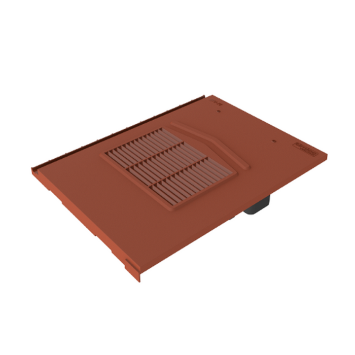 Timloc Red Flat Edge Roof Tile Vent