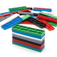 300 x Plastic Window & Glazing Spacer Packers 1mm - 6mm