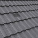 Timloc Grey Castellated Roof Tile Vent with Adapter