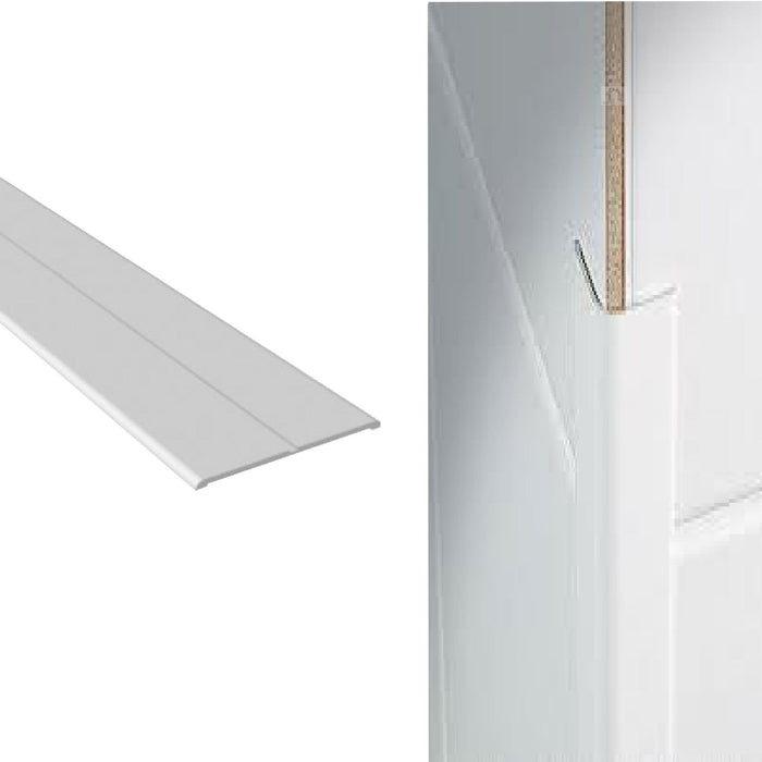 White Flexible Angle 50mm x 50mm x 5 Metre  [Corner wall]     (0442) ^^