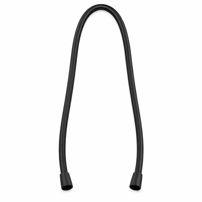 Kartell 1.5m Matte Black Shower Hose